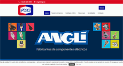 Desktop Screenshot of angli.es